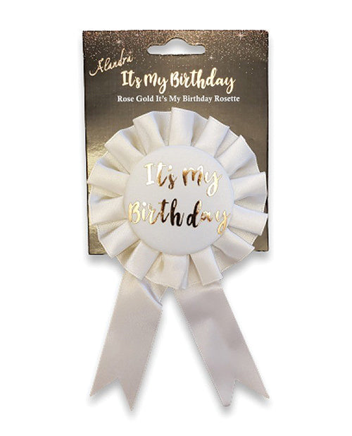 Birthday Girl Badge - Rose