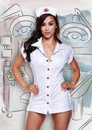 Full Vinyl Nurse Costume