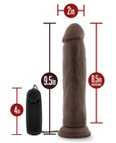 Blush Dr. Skin Dr. Throb 9.5" Cock w/Suction Cup