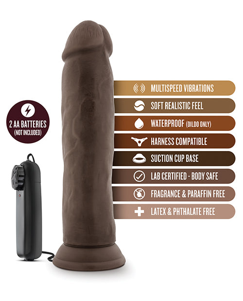 Blush Dr. Skin Dr. Throb 9.5" Cock w/Suction Cup
