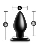Blush Anal Adventures XXL Plug - Black