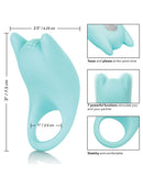 Silicone Rechargeable Dual Exciter Enhancer - Teal