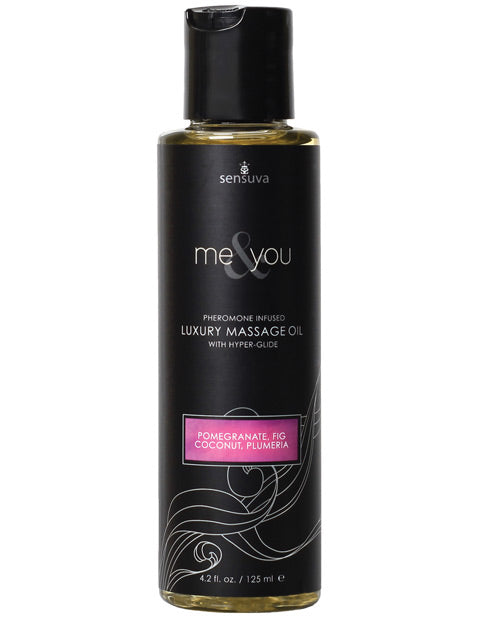 Sensuva Me & You Massage Oil - 4.2 oz