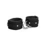 Shots Ouch Plush Leather Ankle Cuffs - Black