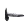 Creature Cocks The Gargoyle Rock Hard Silicone Dildo - Silver/Black