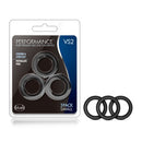 Performance - VS2 Pure Premium Silicone Cock Rings - Black