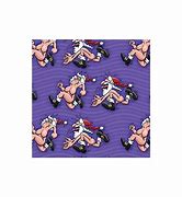 Santa Chasing Mrs. Claus Gift Wrap