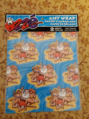 Beach Santa Gift Wrap